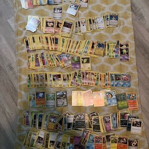 Huge lot of pokemon base cards from 1996-2025